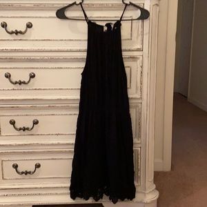 Black summer dress